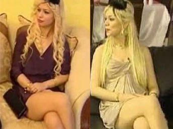 Bacaklarını gösterip ünlü oldu