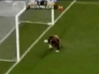 Öyle bir gol yedi ki...