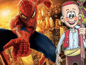 Keloğlan, Örümcek Adam'a karşı