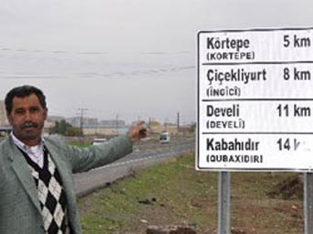 Diyarbakır'da tabela açılımı