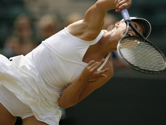 Maria Sharapova Bol bol frikik verdi