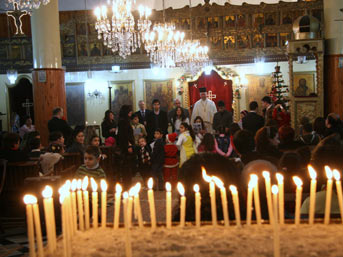 Katolikler noel'i kutladı