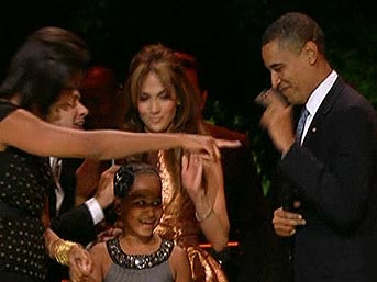 Obama'dan dans şov