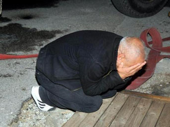 Serveti gözlerinin önünde kül oldu