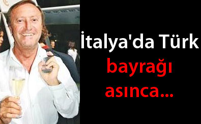 Türk bayrağı astı, jandarmalık oldu