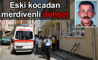 Eski kocadan merdivenli deh�et