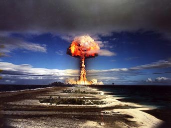 Atom bombasının korkutan cüssesi