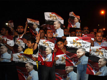 Mısır'da Erdoğan coşkusu