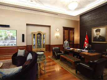 İşte Başbakan'ın odası