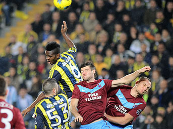 Fener 'Fırtına'yı kesti
