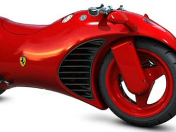 Ferrari'nin 2 teker üstündeki gücü