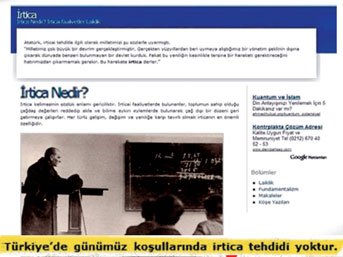 Son 'İnternet Andıcı': İrtica yoktur