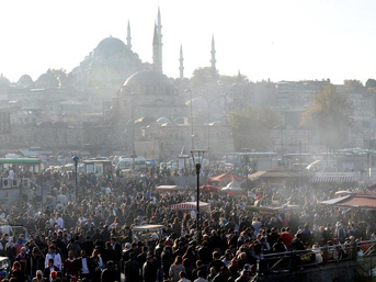 İstanbul'da bahar izdihamı