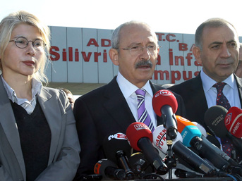 Kılıçdaroğlu'ndan tutuklu vekillere ziyaret
