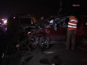 İnegöl'de feci kaza: 2 ölü