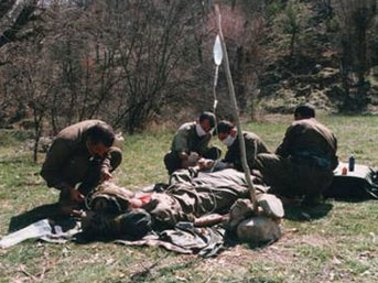 PKK'nın Kandil sefaleti görüntüleri