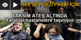 Taksim Gezi Parkı Canlı yayın izle Gezi Parkı