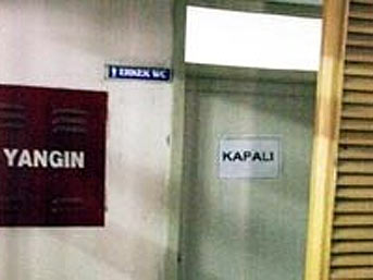 Mersin'de ilginç 'tuvalet' krizi