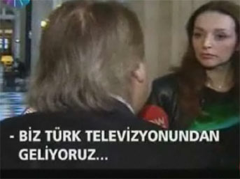 'Türk televizyonu' deyince ödü koptu!