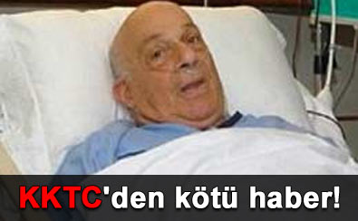 rauf denktaş'tan kötü haber