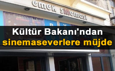 Emek sinemas� y�k�lmayacak