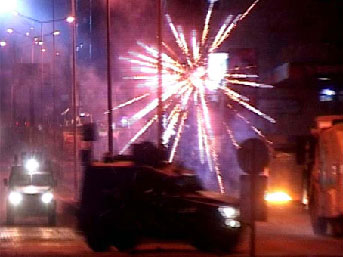 Cizre'de olaylı gece