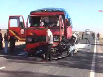 Eskişehir'de trafik kazası: 4 ölü, 1 yaralı