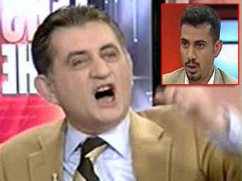 Canlı yayında inanılmaz hakaretler