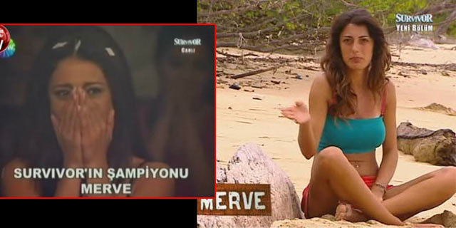 Survivor'un kazananı Merve oldu