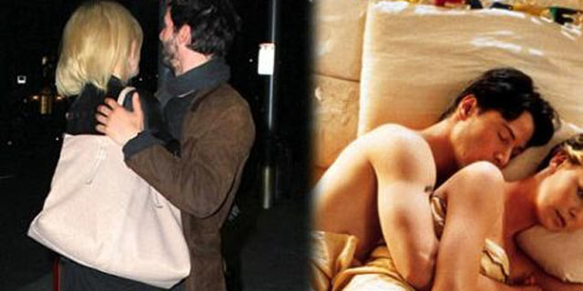Sokak ortasında sarmaş dolaş!