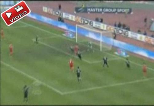 Attığı gole pişman oldu! Attığı gole pişman oldu!
