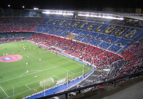 Nou Camp'ta düğün!